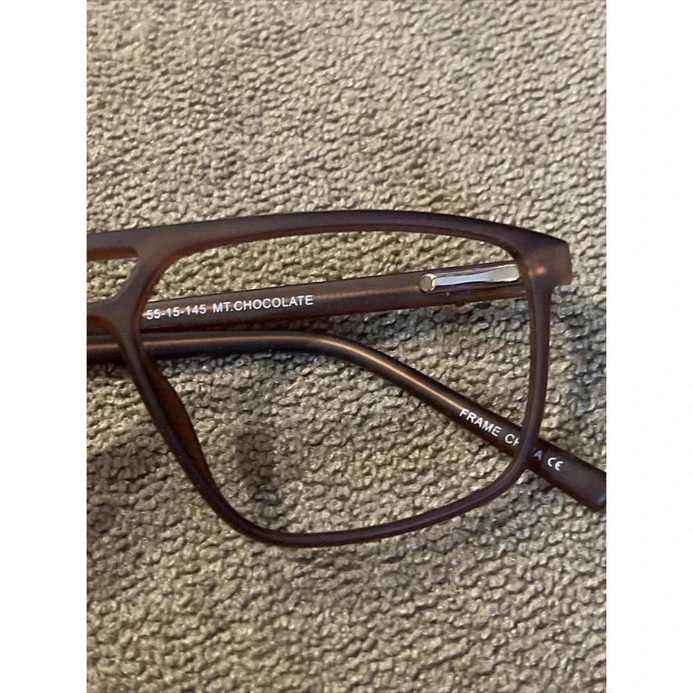 Stanley by Idealoptics Mt Chocolate  Women's Eyeglasses Frames 54-15-145 (TD)